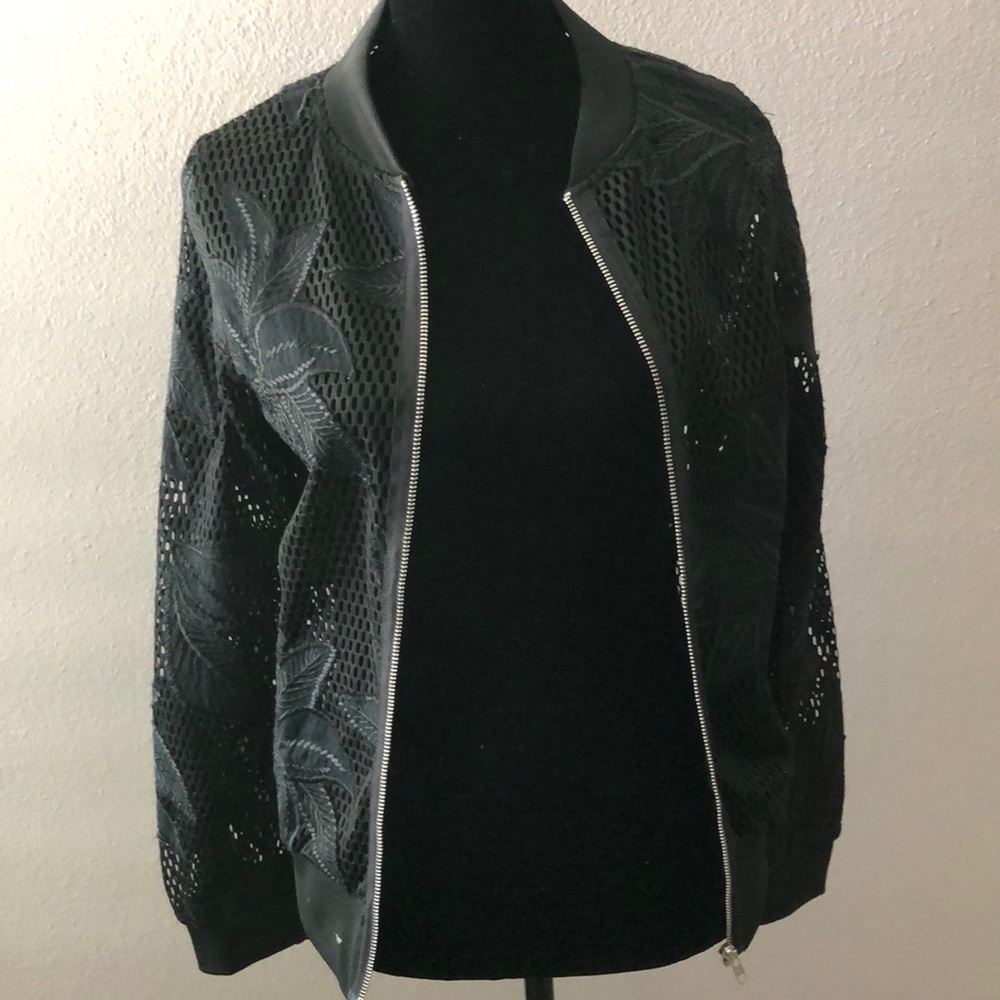 Floral black jacket from lovestory
